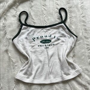 Proud to Protect Earth White Tank Top